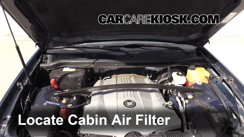 2007 Cadillac SRX 4.6L V8 Air Filter (Cabin) Replace